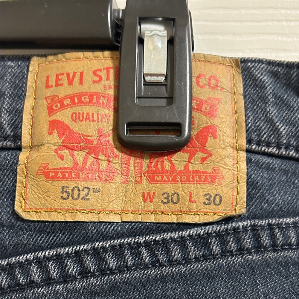 Levi's 502 Dark Blue Denim Jeans